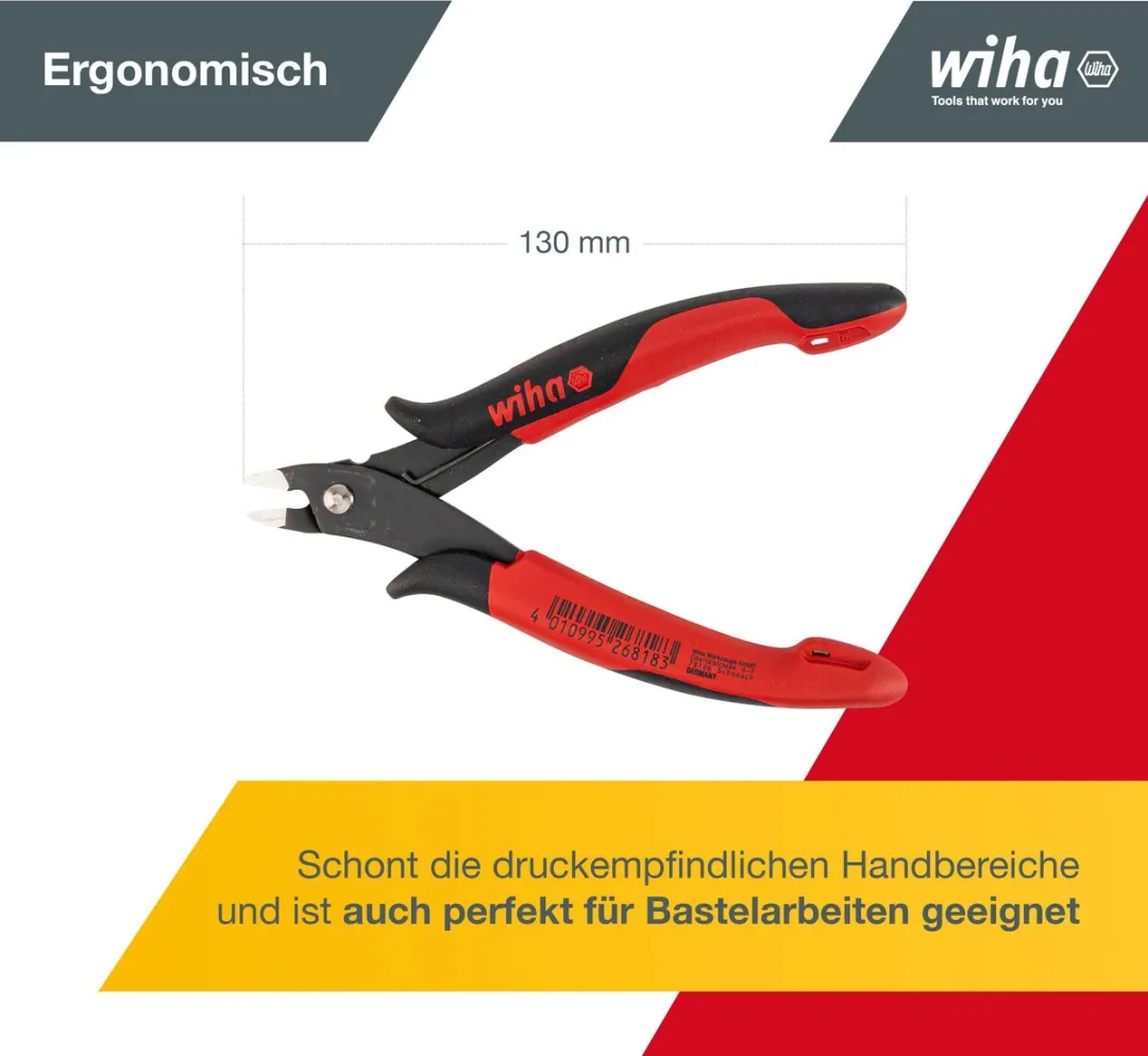 Wiha Zijkniptang 27391 - Electronic - Kleurloos