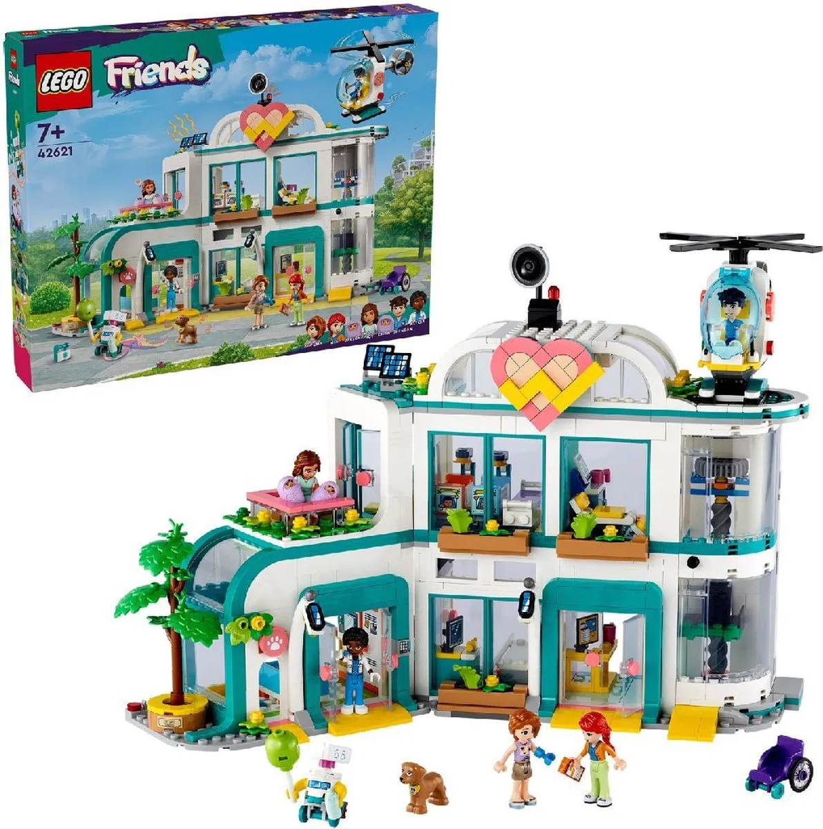 LEGO Friends Heartlake City Ziekenhuis 42621 - 1045 Stukken - afbeelding 6 van 6