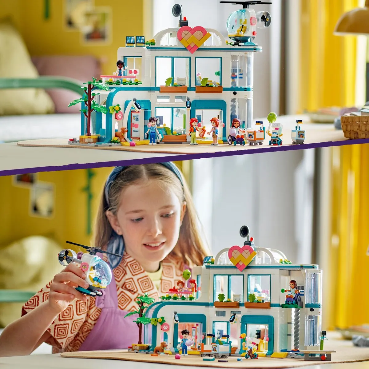 LEGO Friends Heartlake City Ziekenhuis 42621 - 1045 Stukken