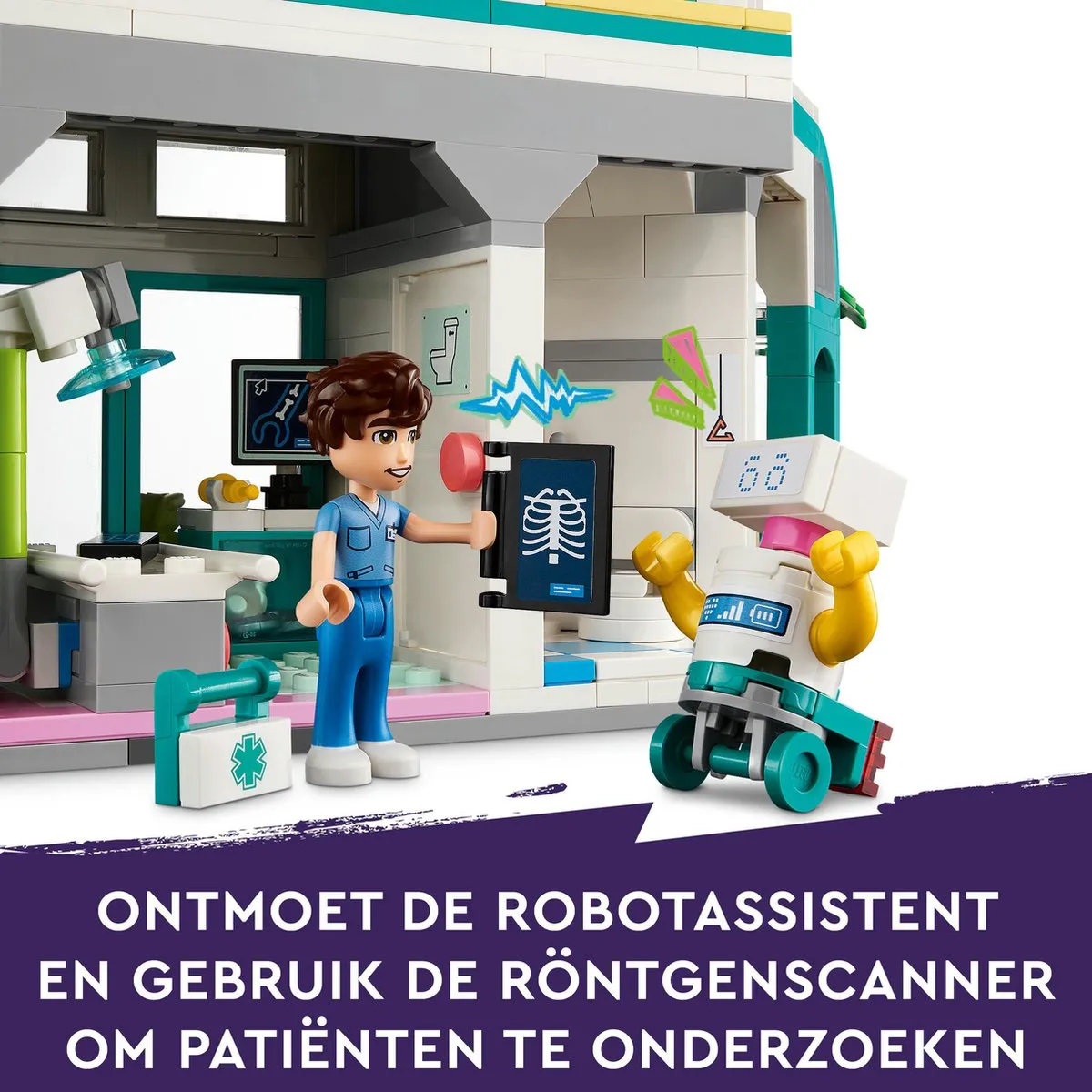 LEGO Friends Heartlake City Ziekenhuis 42621 - 1045 Stukken