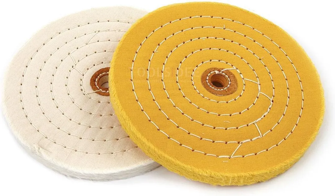 HBM 2-delige 200mm Polijstschijvenset Metaal
