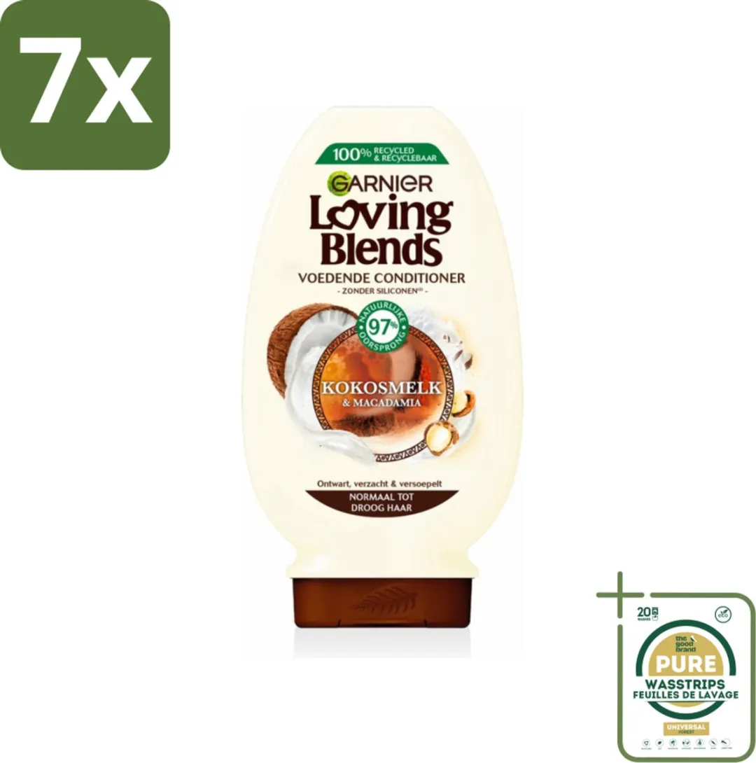 Garnier Loving Blends Conditioner Kokosmelk & Macadamia 250ml
