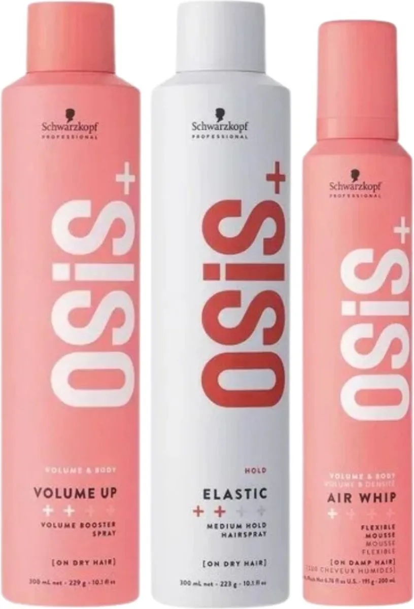 Schwarzkopf OSiS+ Elastic Volume Set