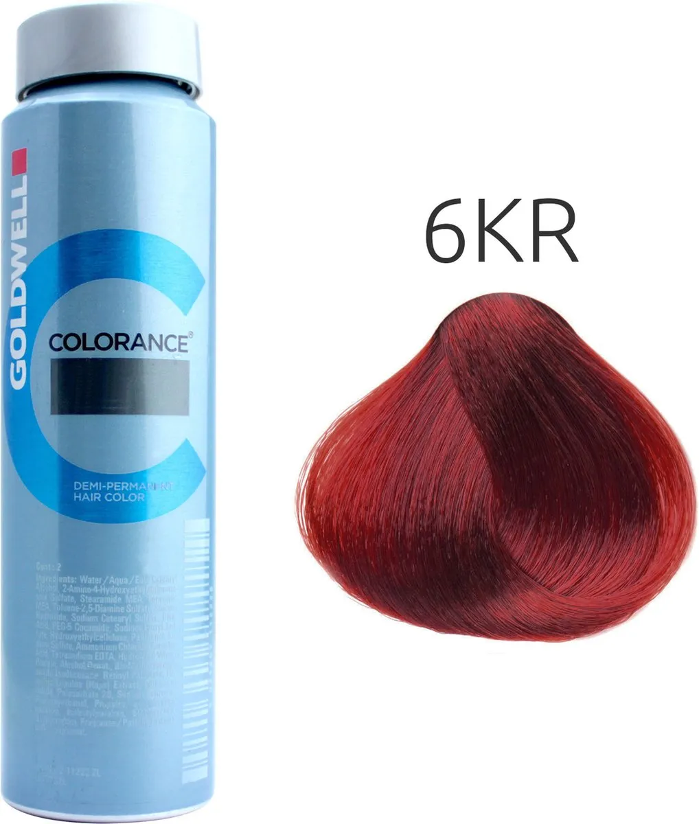 Goldwell Colorance Color Bus 6-KR Pomegranate 120ml - Zwart