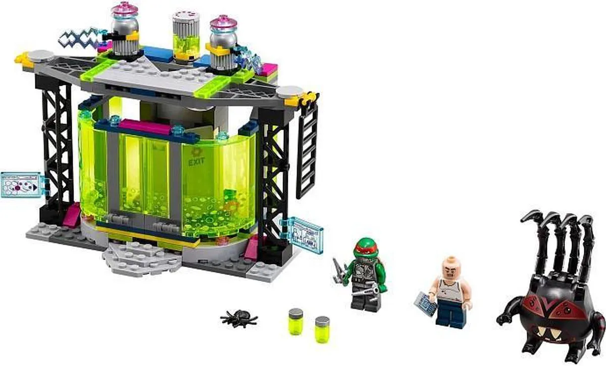 LEGO Ninja Turtles Mutatiekamer 79119 - 196 Stukken