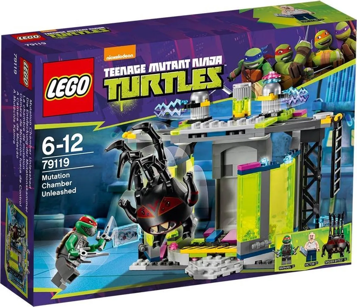 LEGO Ninja Turtles Mutatiekamer 79119