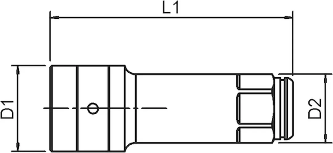 Würth POWERDRIV Doorsteekdop Verlengstuk 19mm