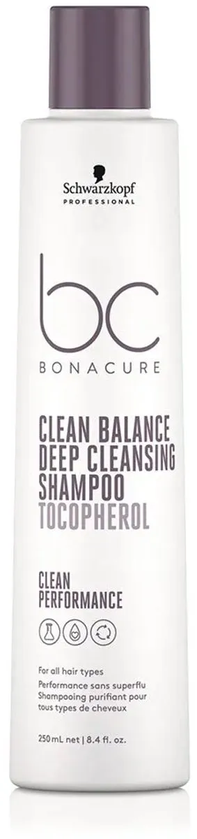 Schwarzkopf Bonacure Clean Balance Deep Cleansing Shampoo 1000ml
