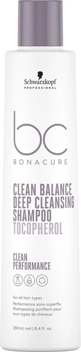 Schwarzkopf Bonacure Clean Balance Deep Cleansing Shampoo 1000ml