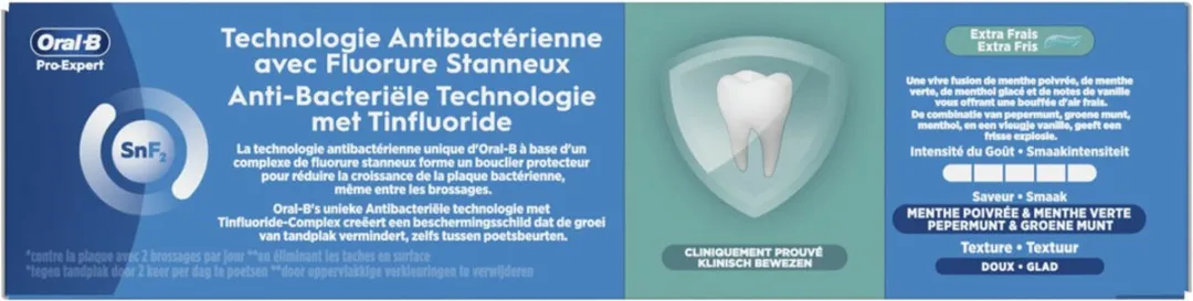 Oral-B Pro-Expert Frisse Adem Tandpasta 900ml - 12 Stuks