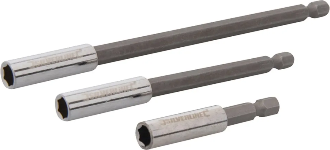 Silverline Magnetische Bithouder Set 3-delig 724109