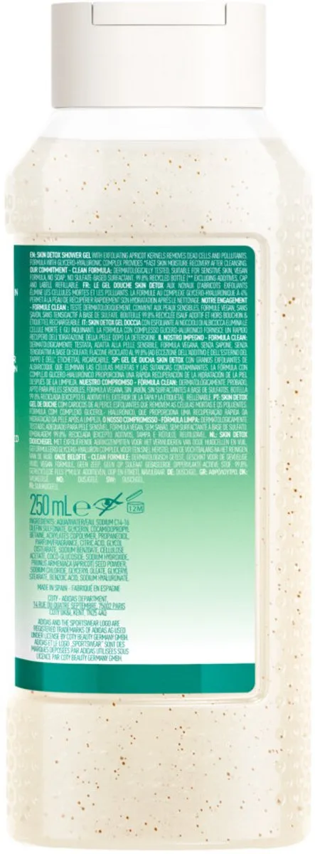 Adidas Shower Gel Active Skin & Mind Detox 250ml