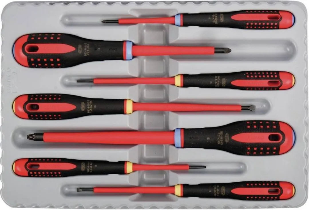 Bahco BE-9888S Schroevendraaierset 7-delig - PZ