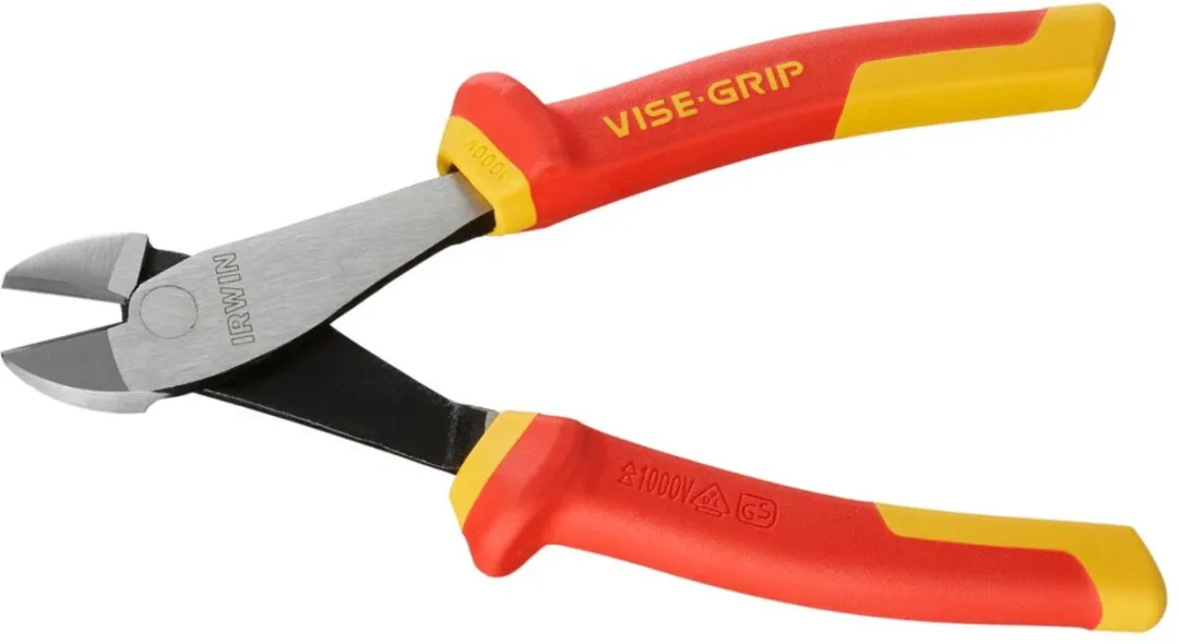 Irwin VDE-zijsnijtang 200mm - Geel/Rood - afbeelding 4 van 6