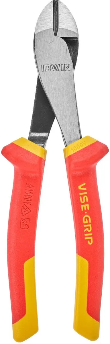 Irwin VDE-zijsnijtang 200mm - Geel/Rood - afbeelding 3 van 6
