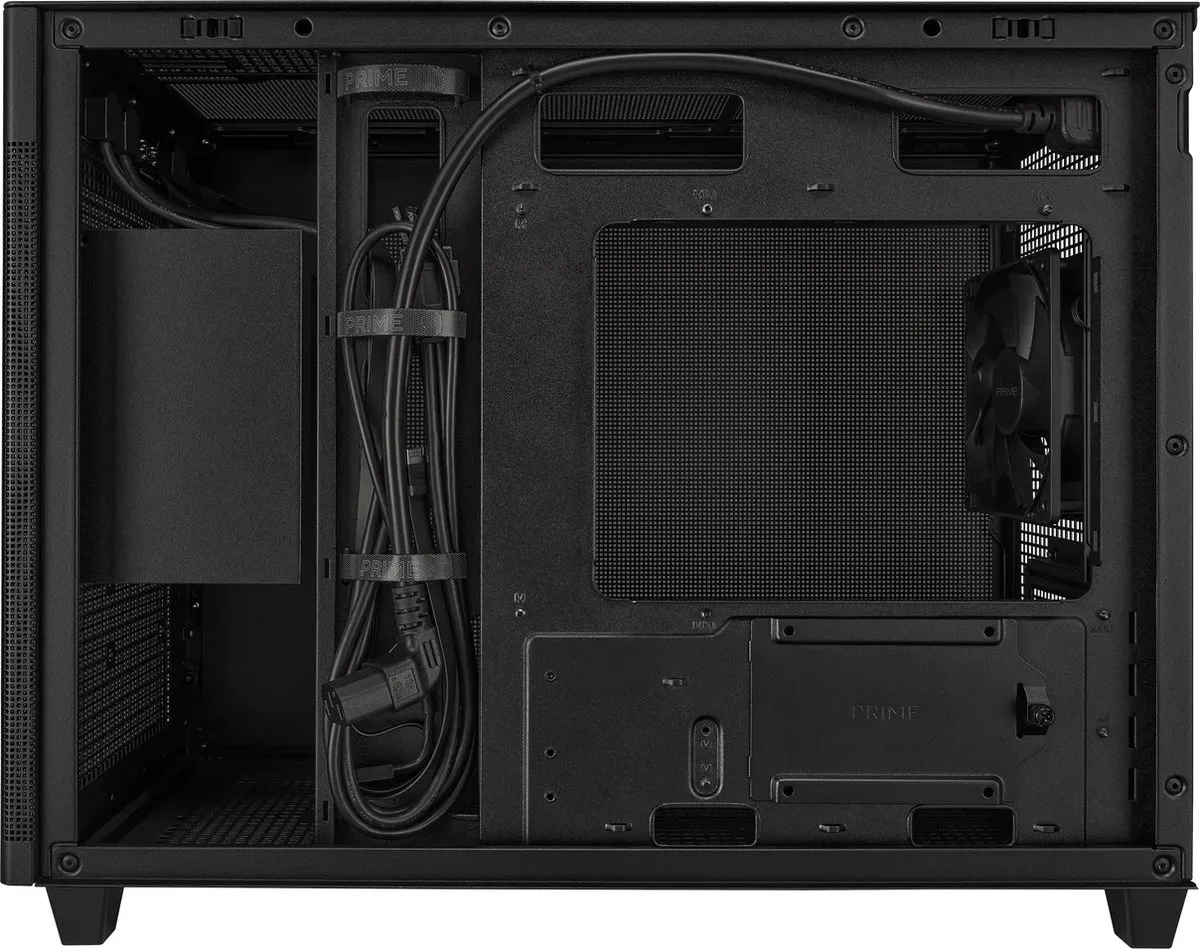 ASUS Prime AP201 PC Behuizing - Zwart - afbeelding 6 van 6