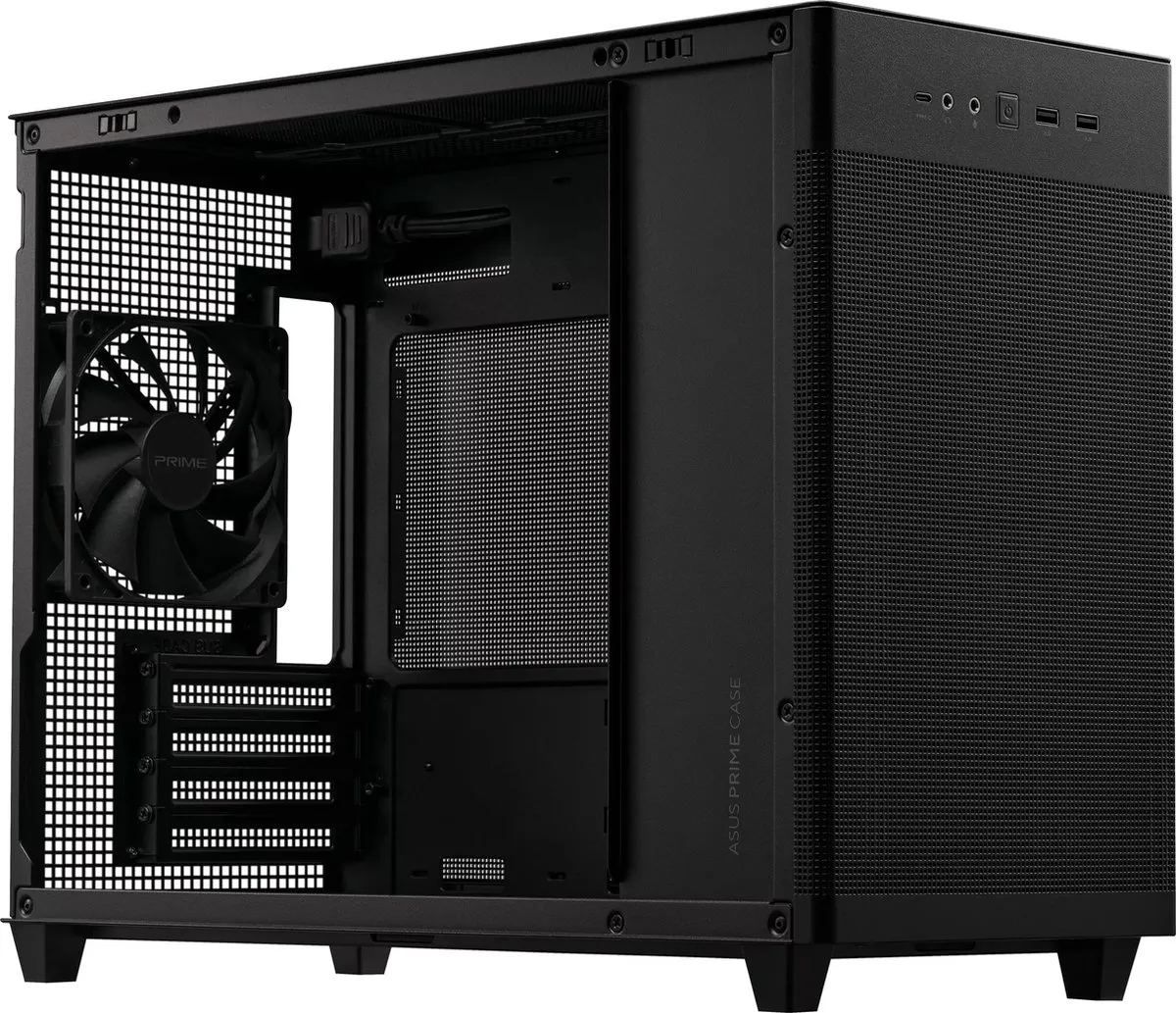 ASUS Prime AP201 PC Behuizing - Zwart