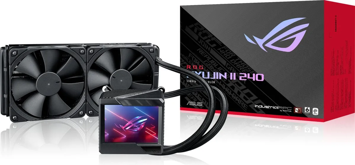 ASUS ROG Ryujin II 240 Koelsysteem 12cm - Zwart