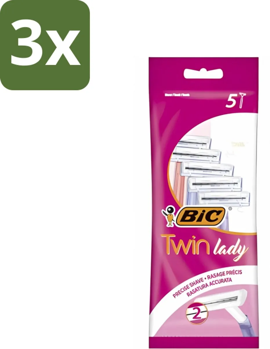 Bic Twin Lady Scheermesjes 2 Bladen
