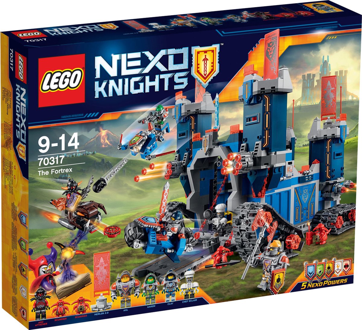 LEGO NEXO KNIGHTS De Fortrex - 70317