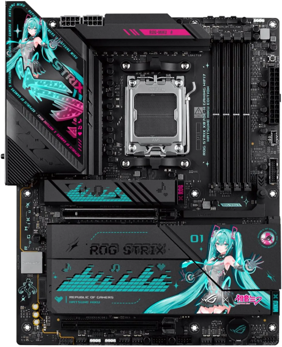 ASUS ROG Strix X870E-H Hatsune Miku Edition