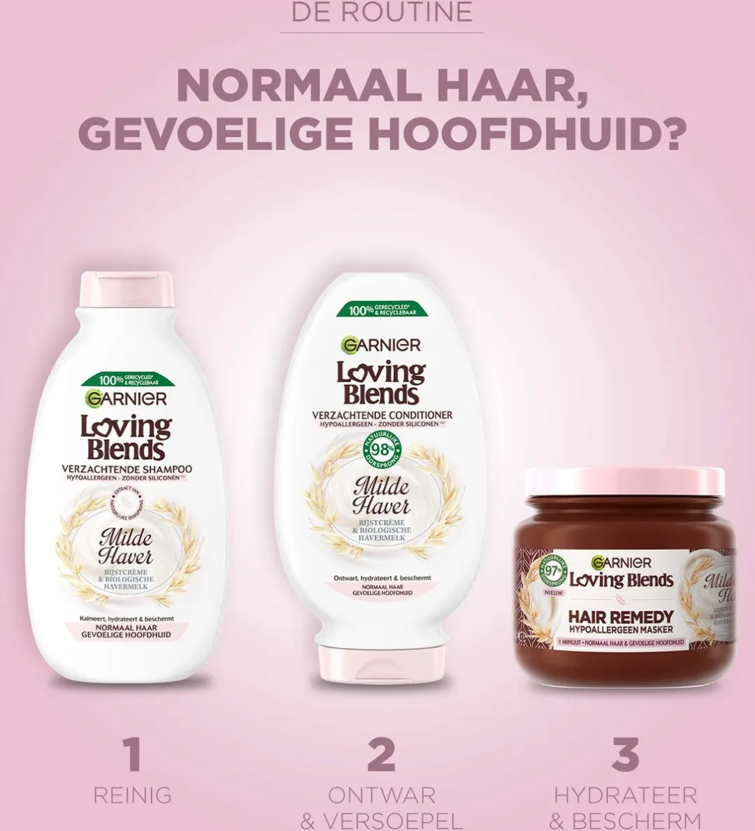 Garnier Loving Blends Conditioner Milde Haver 250ml