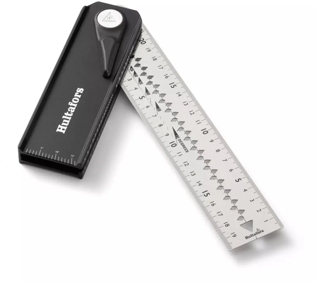 Hultafors Quattro Zwaaihaak QBS 25 - 2-in-1 Winkelhaak - Zwart/Zilver