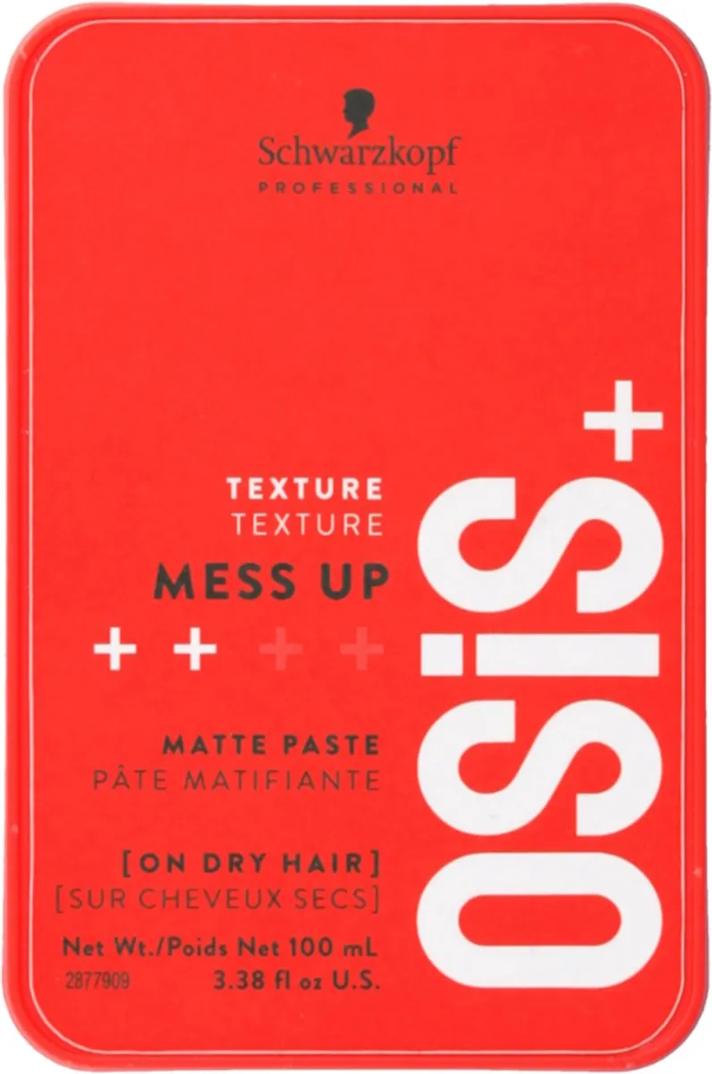 Schwarzkopf OSiS+ Texture Mess Up Matte Paste 100ml