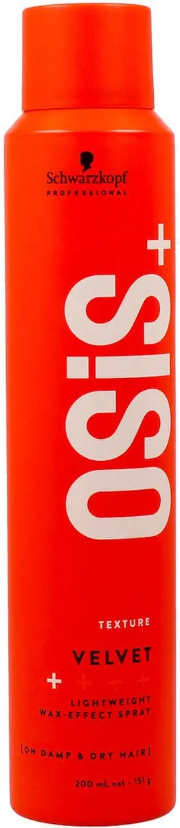 Schwarzkopf Osis+ Velvet Hairspray 200ml