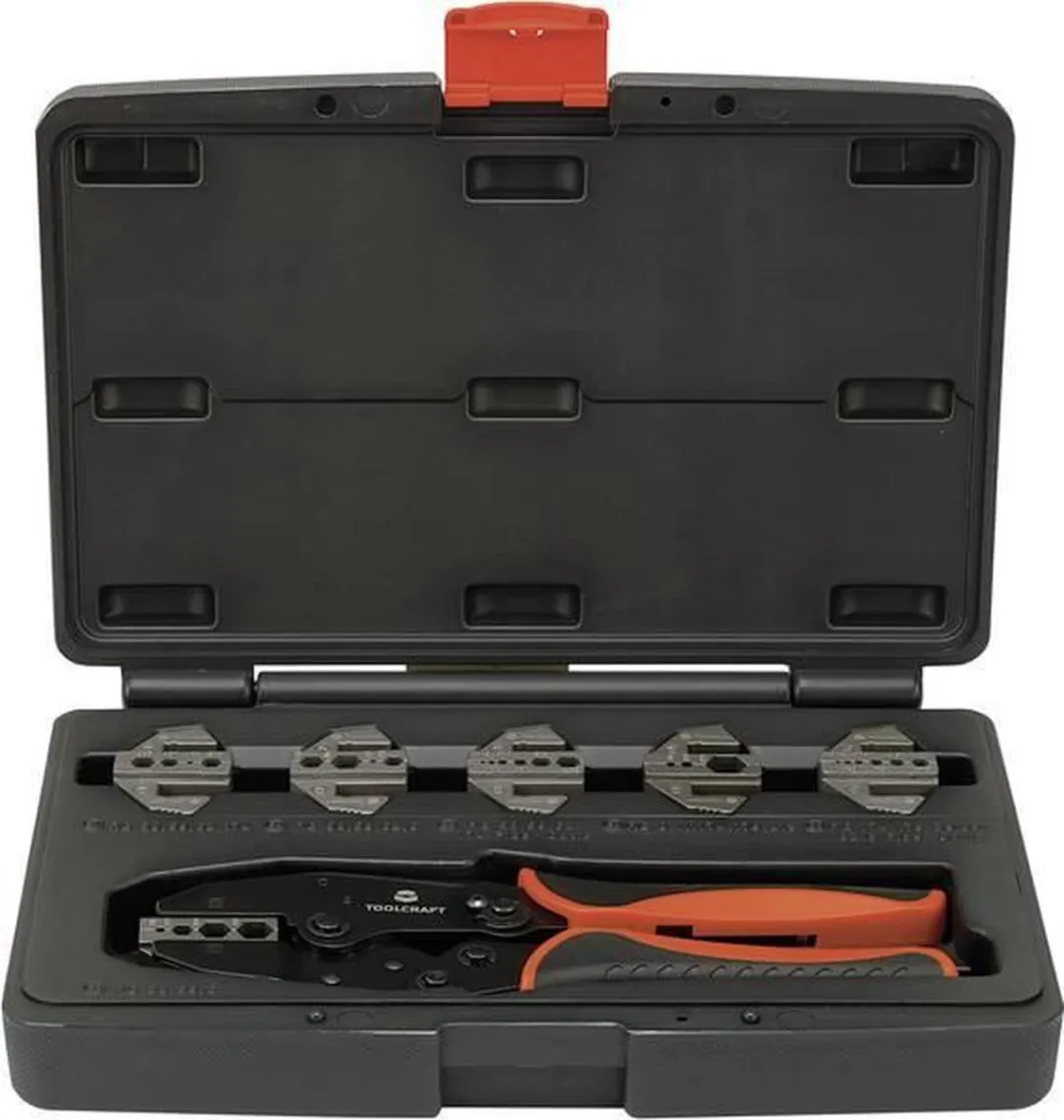 TOOLCRAFT PZ-505 Krimptang 7-delig - Coax-connectoren