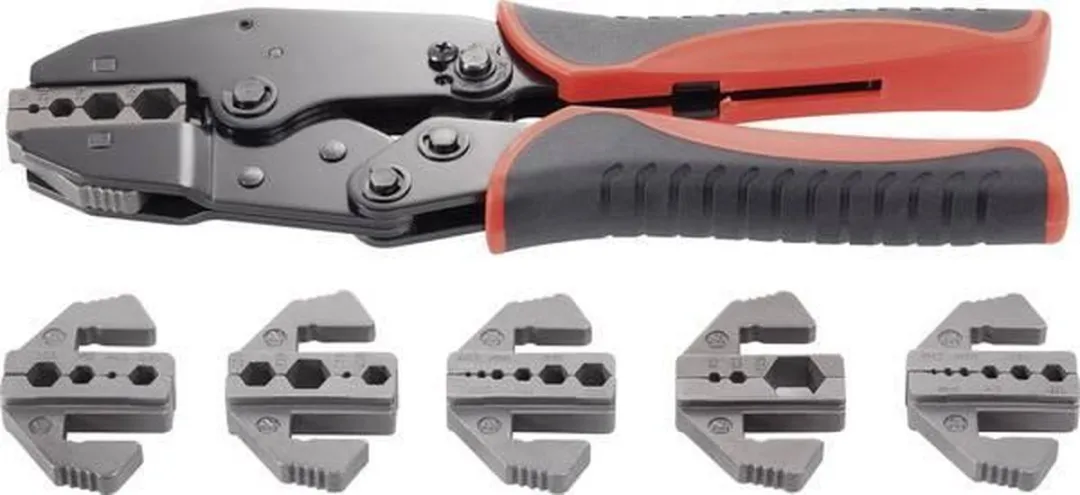 TOOLCRAFT PZ-505 Krimptang 7-delig