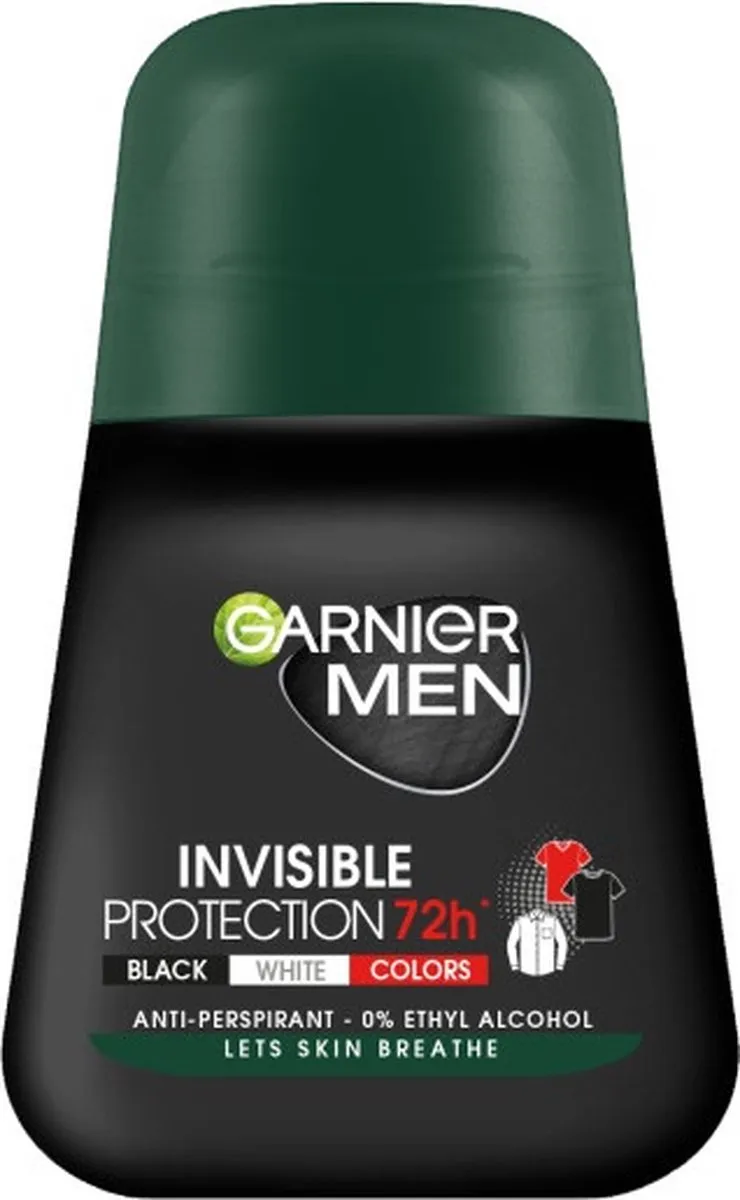 Garnier Men Invisible Protection 72h Deo Roller 50ml
