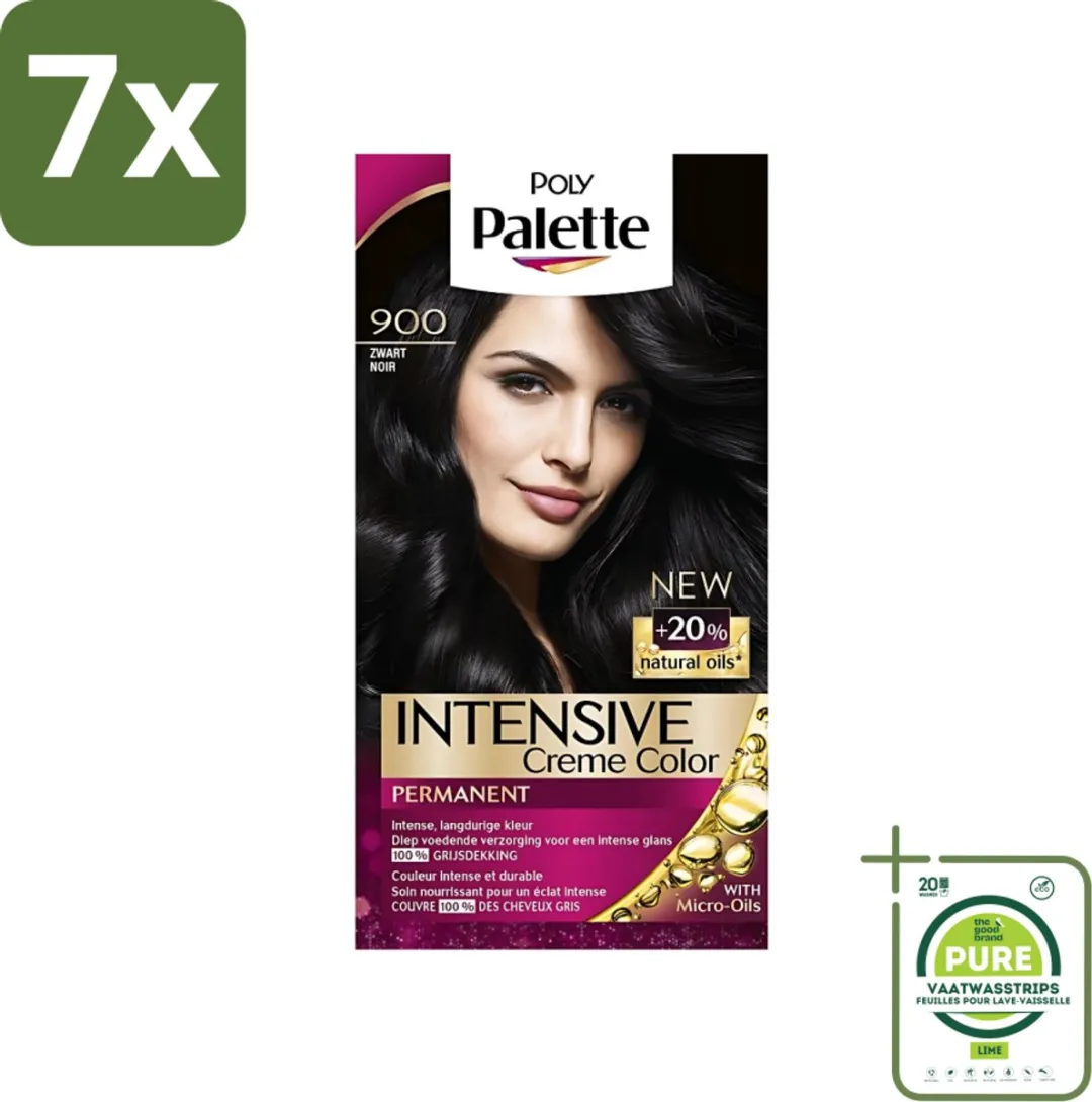 Schwarzkopf Poly Palette Zwart 900 Haarverf 805ml
