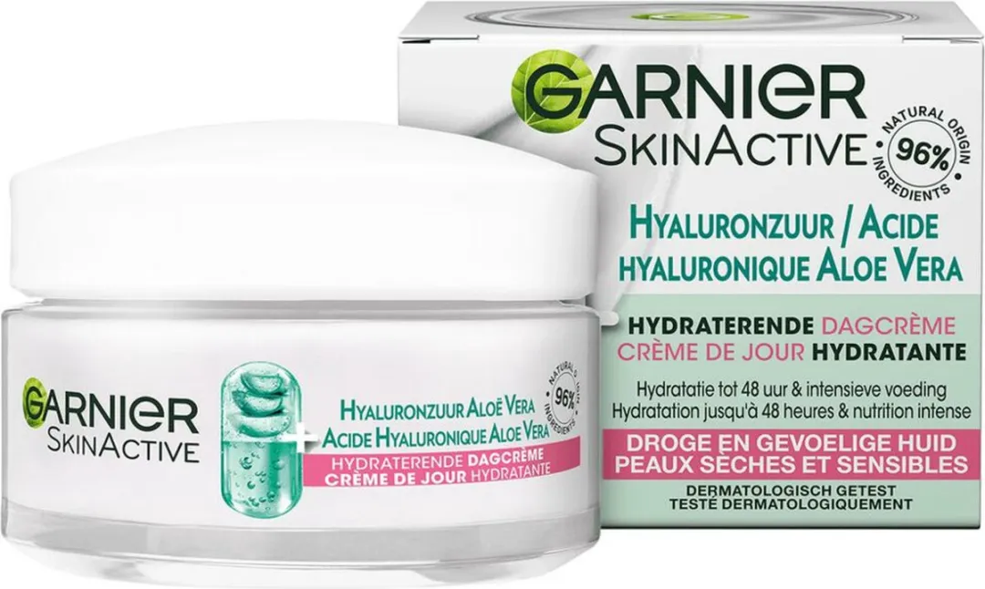 Garnier SkinActive Hyaluronzuur Aloë Vera Dagcrème - 6x50ml