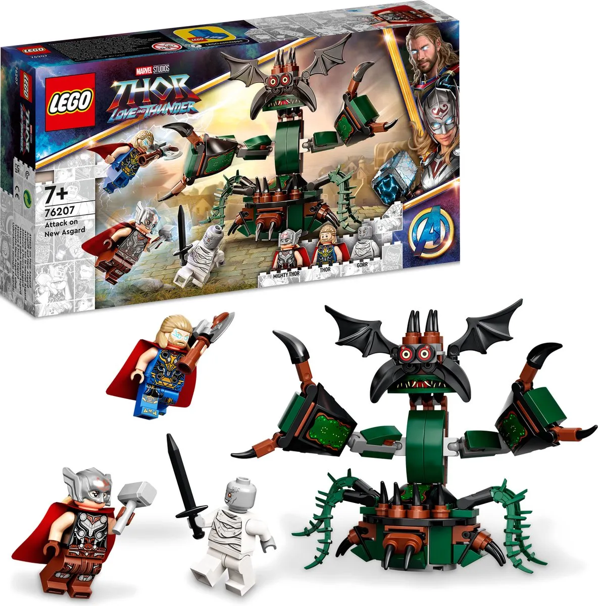 LEGO Marvel Thor Aanval op New Asgard 76207