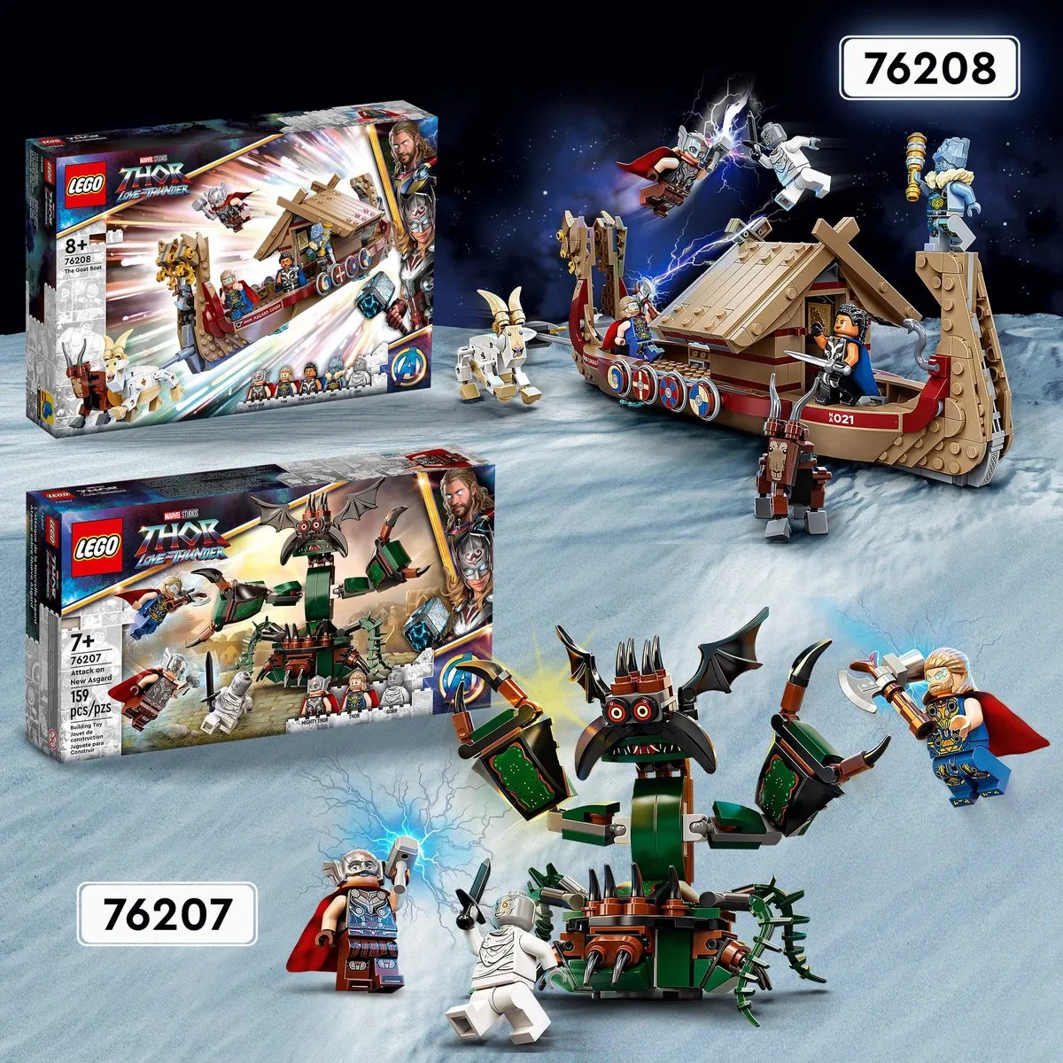 LEGO Marvel Thor Aanval op New Asgard 76207