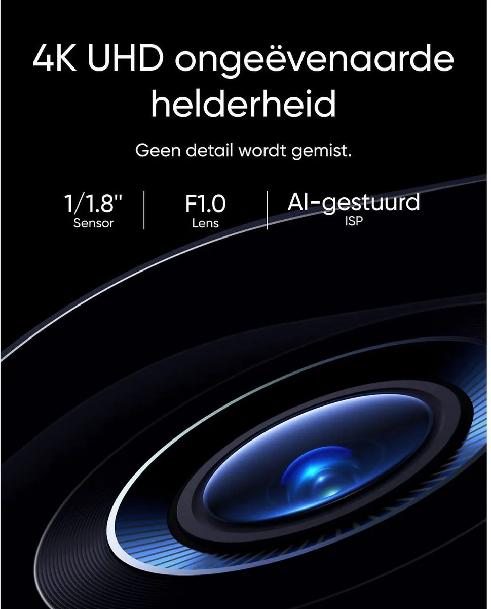 eufy Security eufyCam S3 Pro MaxColor Vision 4K 4-Cam Set inclusief Homebase 3 + E340 2K Draadloze Video Deurbel Inclusief Chime - Bundelvoordeel