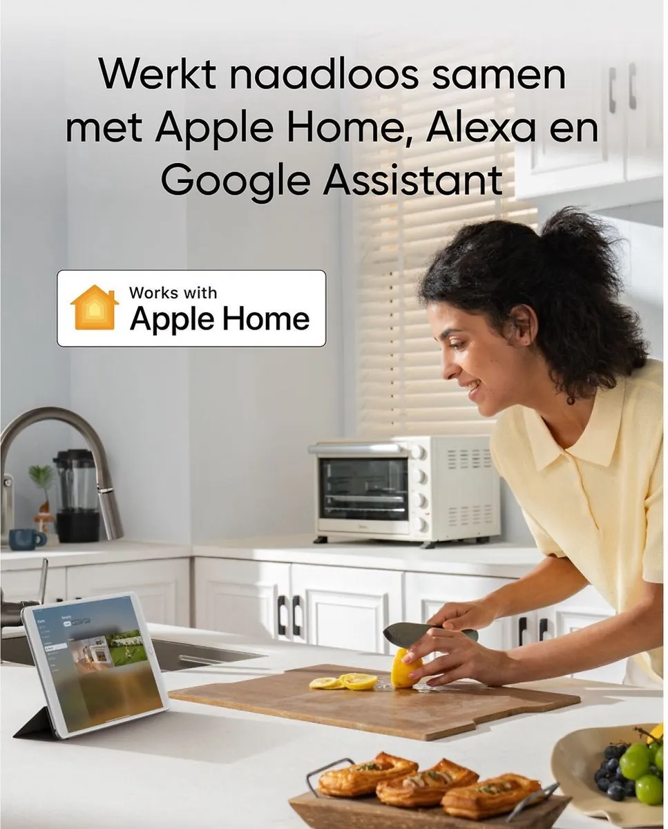 eufy Security eufyCam S3 Pro MaxColor Vision 4K 4-Cam Set inclusief Homebase 3 + E340 2K Draadloze Video Deurbel Inclusief Chime - Bundelvoordeel