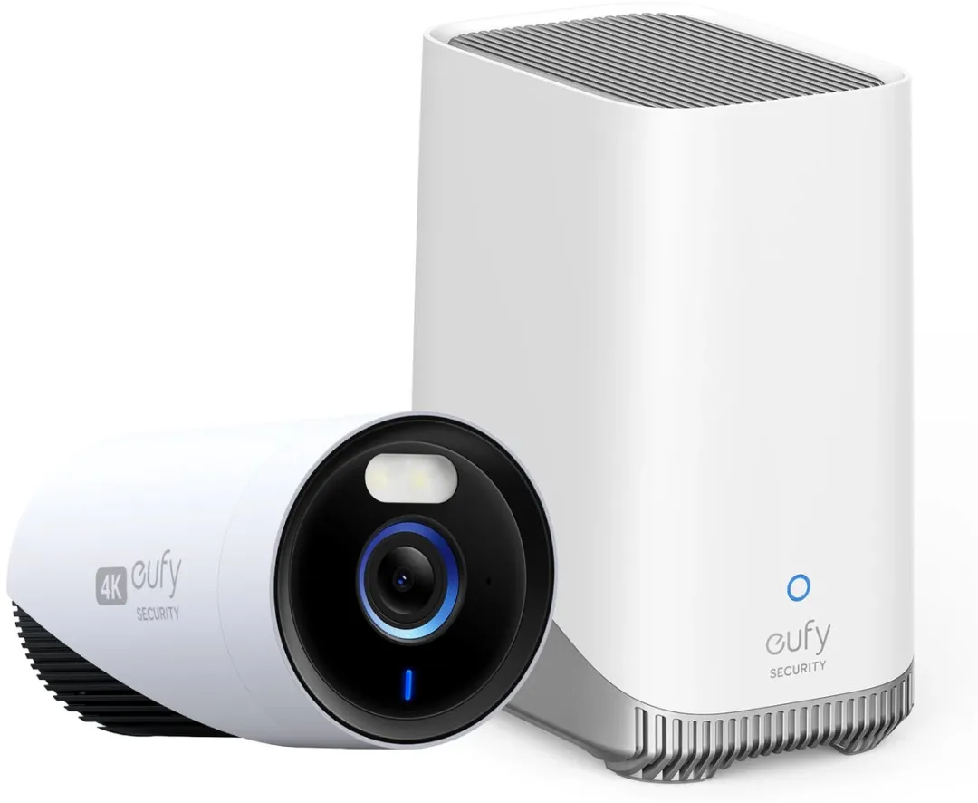 Eufy Security E330 Buitencamera - 4K Ultra HD - Zwart/Wit