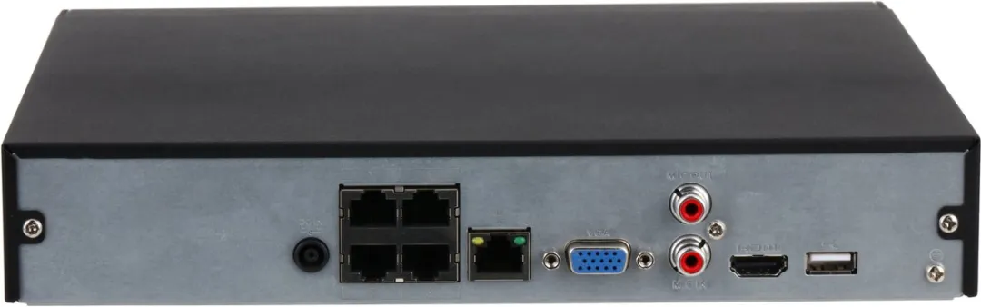 Dahua DHI-NVR4104HS-P-4KS3 NVR - 4K 960GB SSD - Zwart - afbeelding 2 van 3