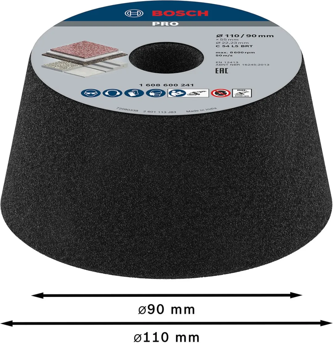 Bosch Professional KOMSTEEN 110 K60 Schuurkom