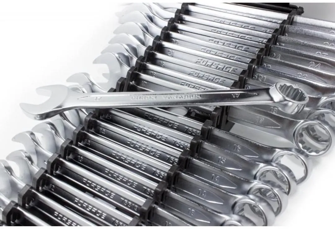 Forsage 25-delige Ringsleutelset 6-32mm - CrV Staal
