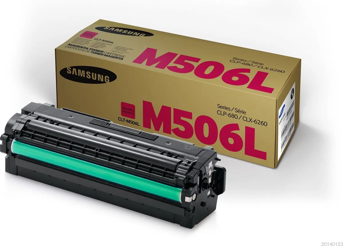 Samsung CLT-M506L Tonercartridge Magenta - 3500 pagina's