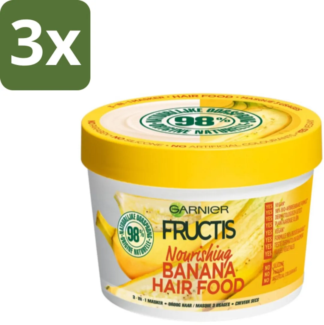 Garnier Fructis Hair Food Banana Haarmasker 400ml