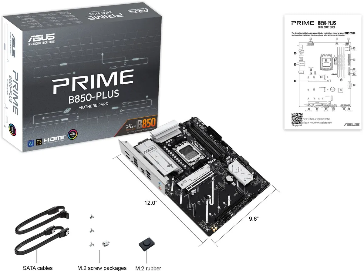 ASUS PRIME B850-PLUS-CSM AM5 ATX Moederbord