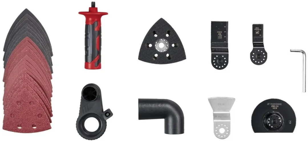 PARKSIDE Multitool 310W - 49 Accessoires
