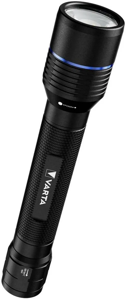 Varta Night Cutter Pro F4R Zaklamp 2000 Lumen - Zwart