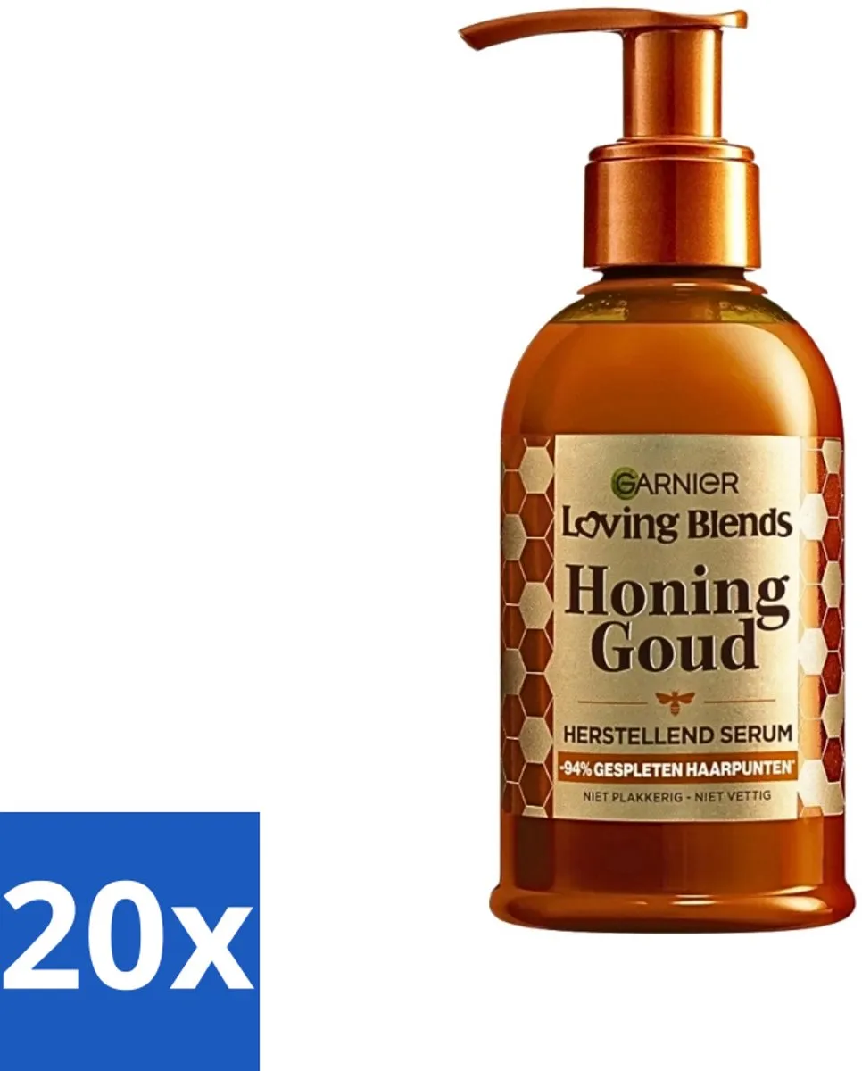 Garnier Loving Blends Honing Goud Haarserum 115ml - 20 Stuks