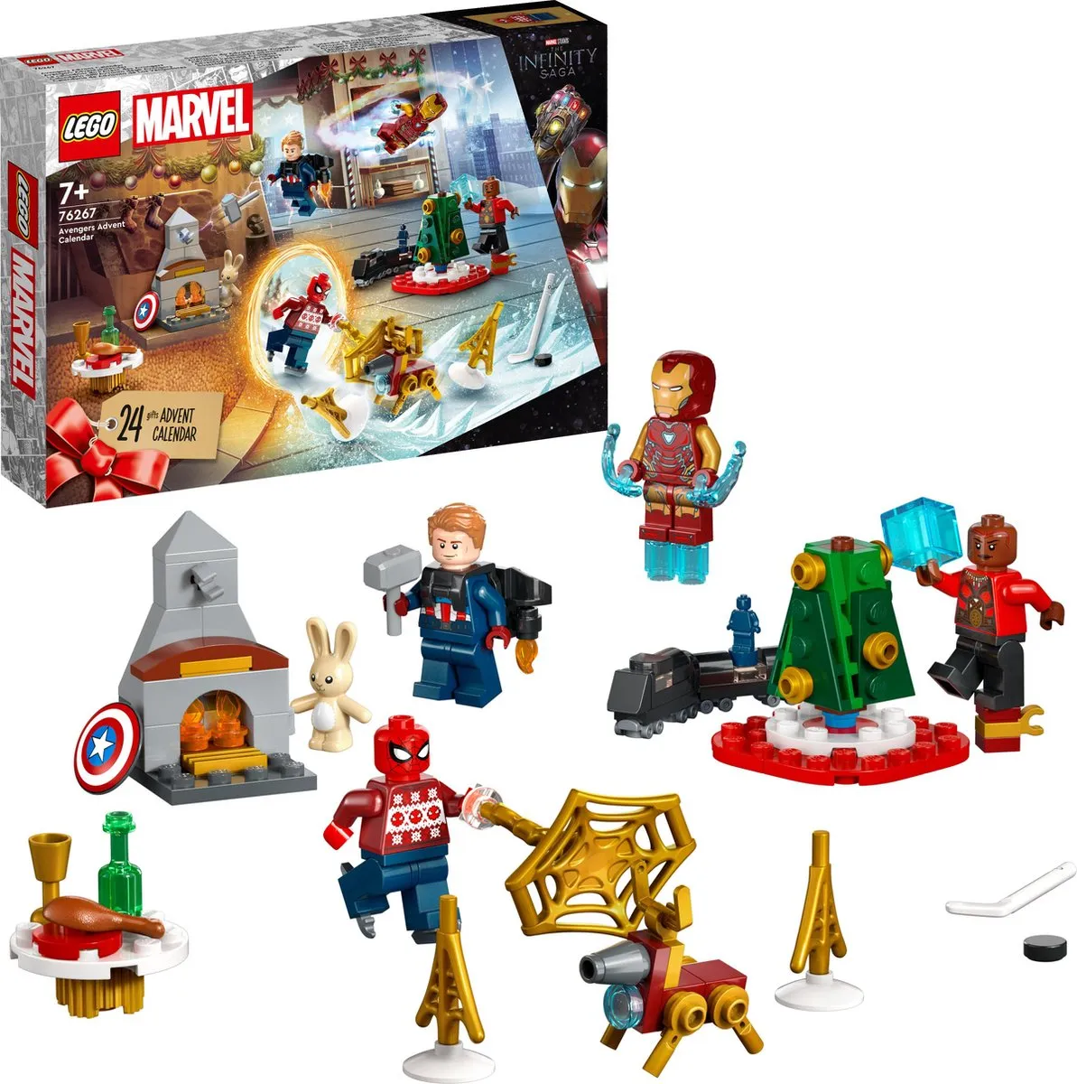 LEGO Marvel Avengers Adventskalender 76267 - 243 Onderdelen