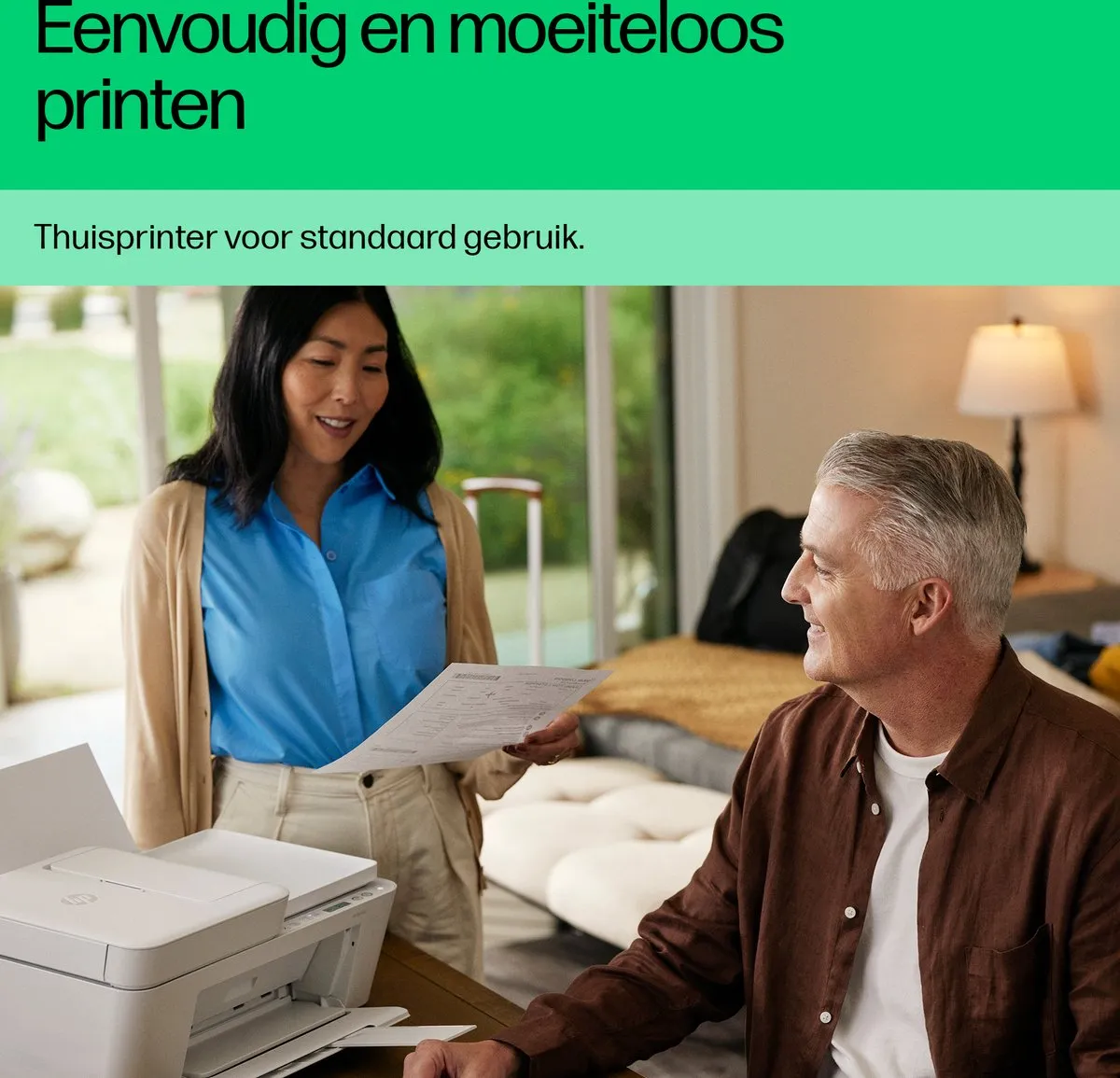 HP DeskJet 4220e All-in-One Printer - 60 Vel - Wit